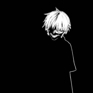 Anime PC white wallpaper