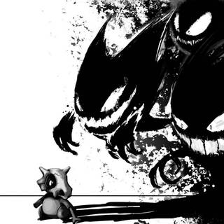 Anime PC white wallpaper