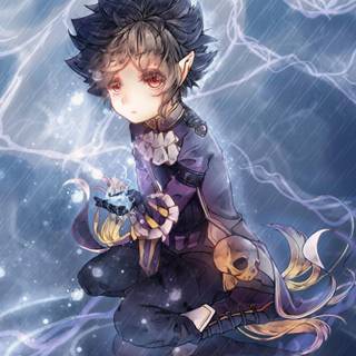 Anime elf HD wallpaper