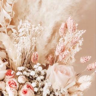 Wedding bouquet wallpaper
