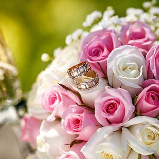 Wedding bouquet wallpaper
