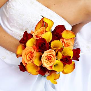 Wedding bouquet wallpaper