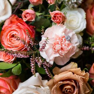 Wedding bouquet wallpaper