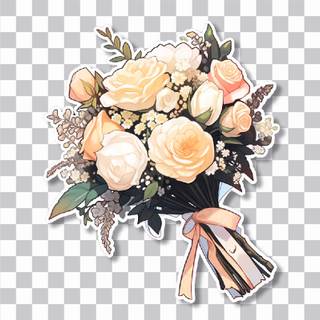 Wedding bouquet wallpaper