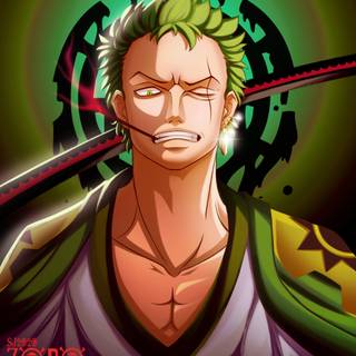 Zoro portrait wallpaper