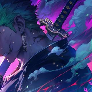Zoro portrait wallpaper