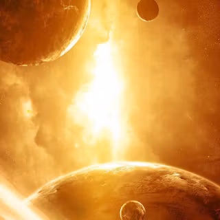 iPhone 8 Solar System wallpaper
