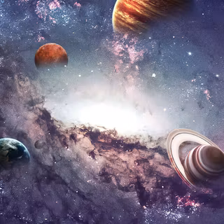 iPhone 8 Solar System wallpaper