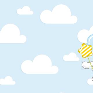 Hello Kitty and Cinnamoroll desktop wallpaper