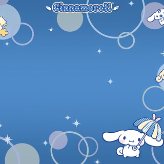 Hello Kitty and Cinnamoroll desktop wallpaper