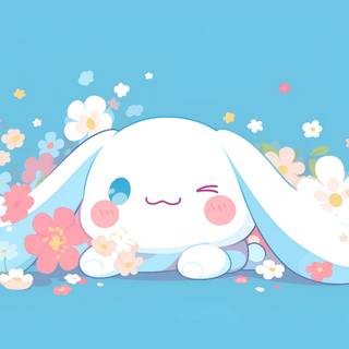 Hello Kitty and Cinnamoroll desktop wallpaper
