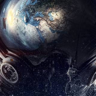 iPhone 8 Solar System wallpaper