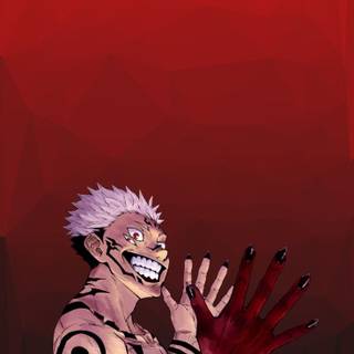 Sukuna amoled wallpaper