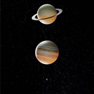 iPhone 8 Solar System wallpaper