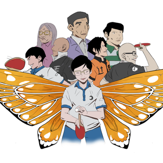 Ping pong anime wallpaper