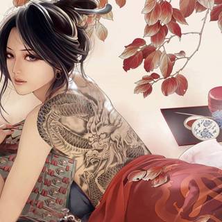 Japanese girl 1920x1080 wallpaper