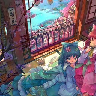 Japanese girl 1920x1080 wallpaper