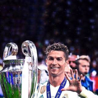 CR7 UCL wallpaper