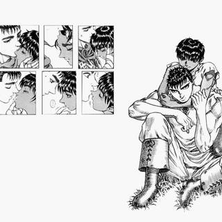 Guts and Casca wallpaper