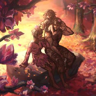 Guts and Casca wallpaper