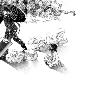 Guts and Casca wallpaper