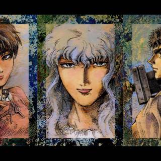 Guts and Casca wallpaper