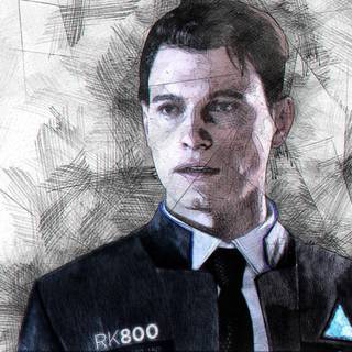 Detroit Become Human Connor wallpaper