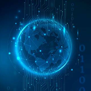 Global network wallpaper