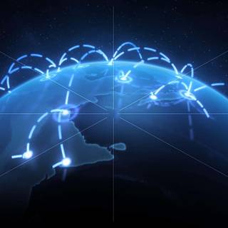 Global network wallpaper