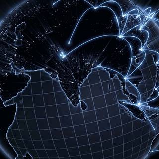 Global network wallpaper