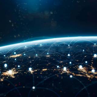 Global network wallpaper