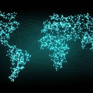 Global network wallpaper