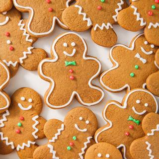 Christmas baking wallpaper