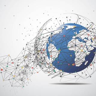 Global network wallpaper