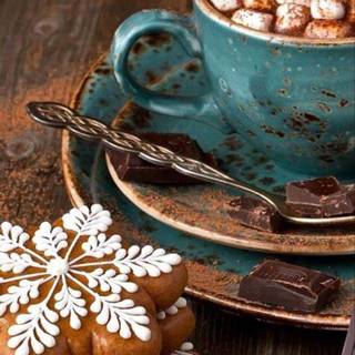 Christmas baking wallpaper