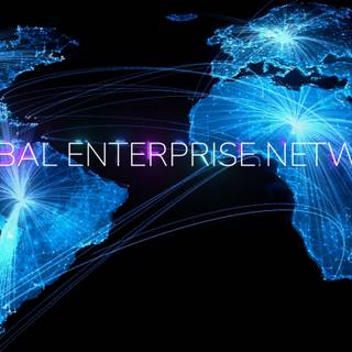 Global network wallpaper