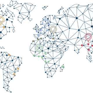 Global network wallpaper