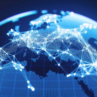 Global network wallpaper