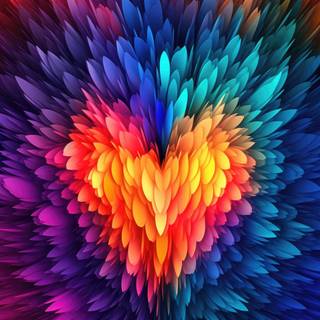 iPhone 4k vibrant colours wallpaper