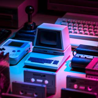 2k retro gaming wallpaper