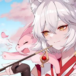 Kitsune Saiguu wallpaper