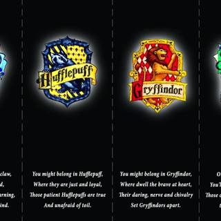 Hogwarts houses symbol wallpaper