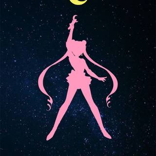 Sailor Moon logo wallpaper