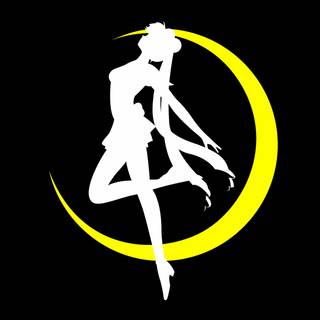 Sailor Moon logo wallpaper