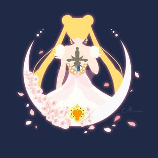 Sailor Moon logo wallpaper