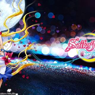 Sailor Moon logo wallpaper