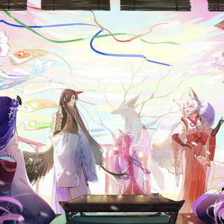 Kitsune Saiguu wallpaper