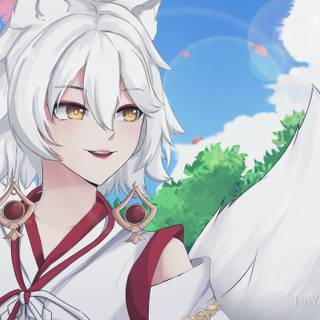 Kitsune Saiguu wallpaper