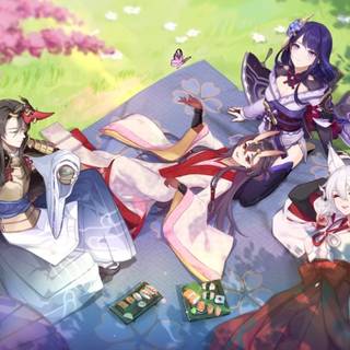 Kitsune Saiguu wallpaper