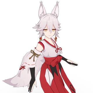 Kitsune Saiguu wallpaper